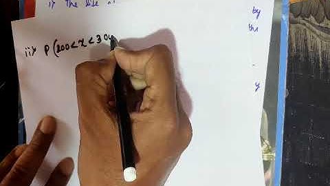 Probability of Exponential Distribution - Example Problem 1 | Engineering Mathematics