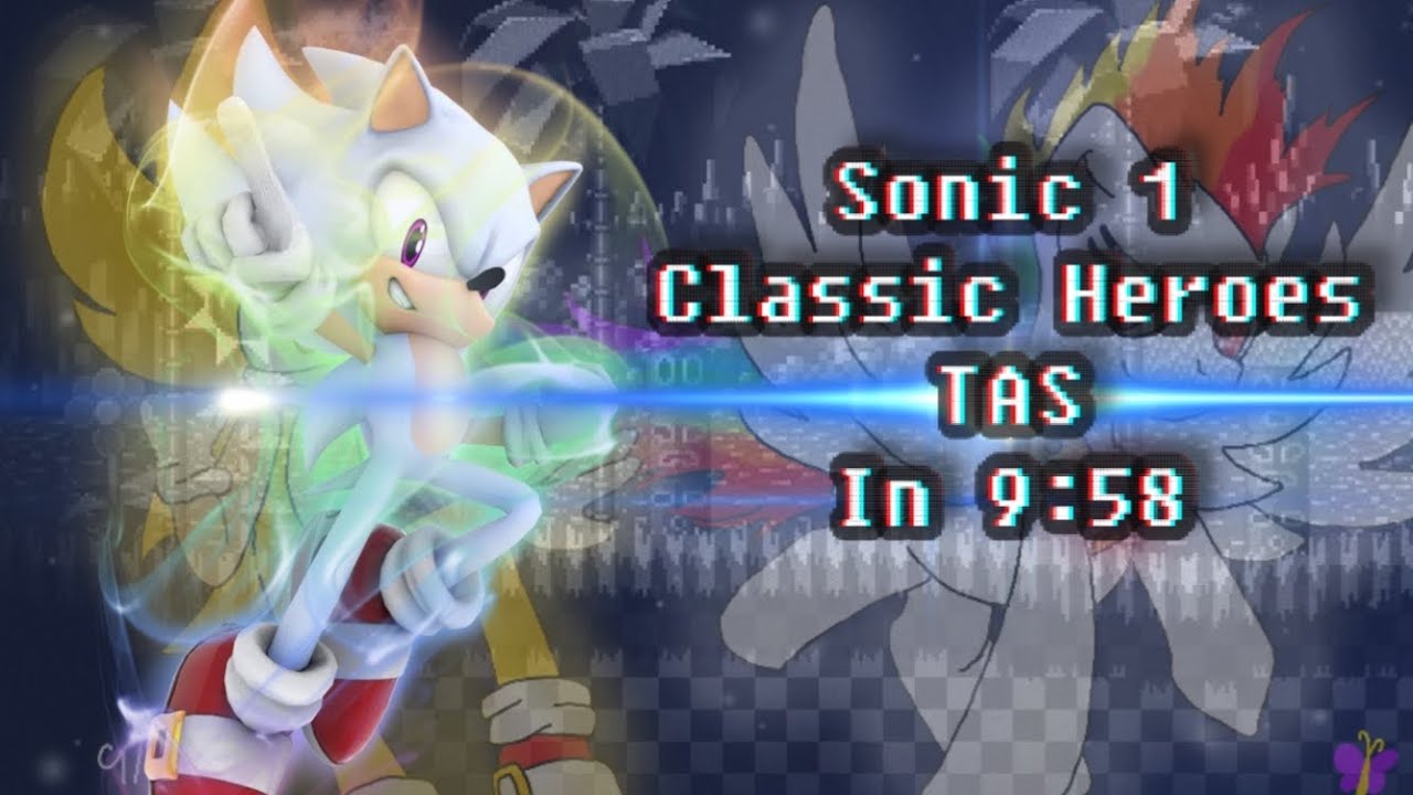 TAS] Sonic Classic Heroes - Team Super Sonic speedrun in 25:06.25 