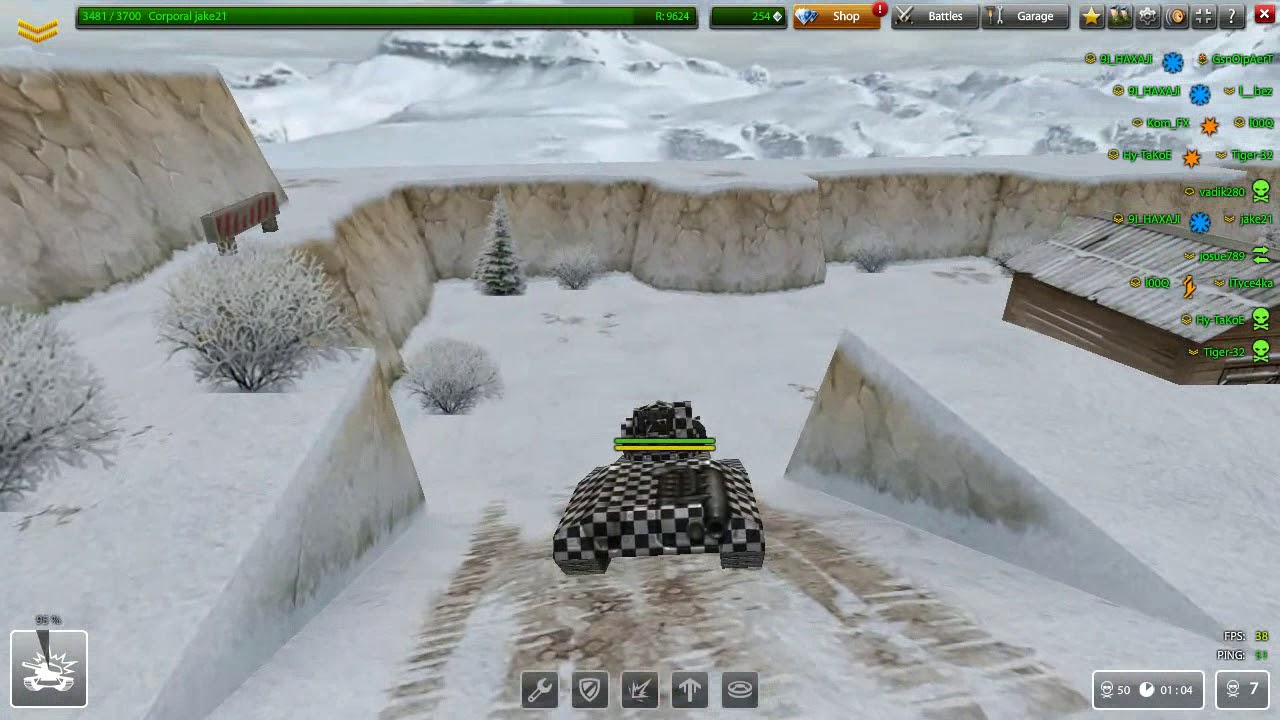 Tanki Online gameplay #2 Deathmatch edition  9 kills