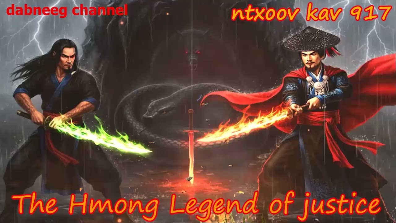 Ntxoov kav The Hmong Legend Part 917 - Yawg Liaj Nrob - Sword fighter for justice