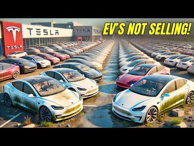 New Electric Cars Sitting UNSOLD On Dealer Lots in 2024 – Here is the Truth! class=