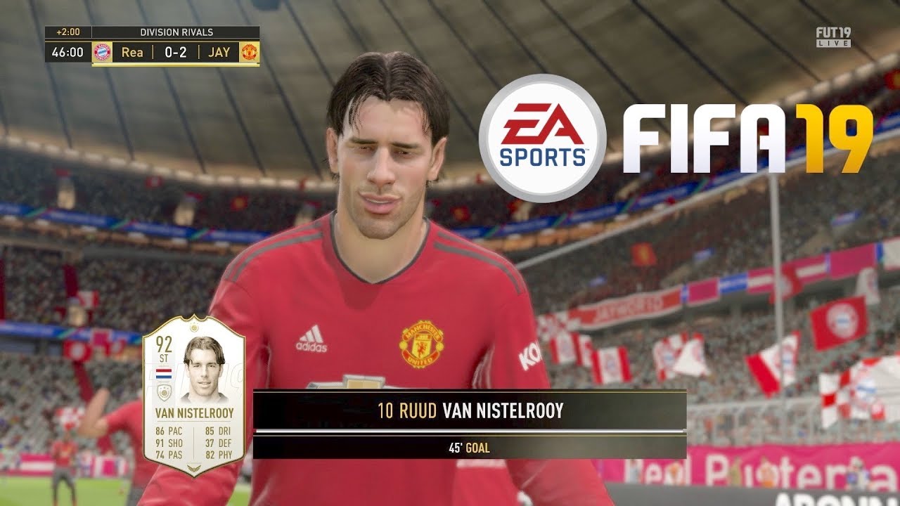 92 RATED ICON RUUD VAN NISTELROOY! FIFA 19 ULTIMATE TEAM ROAD TO GLORY