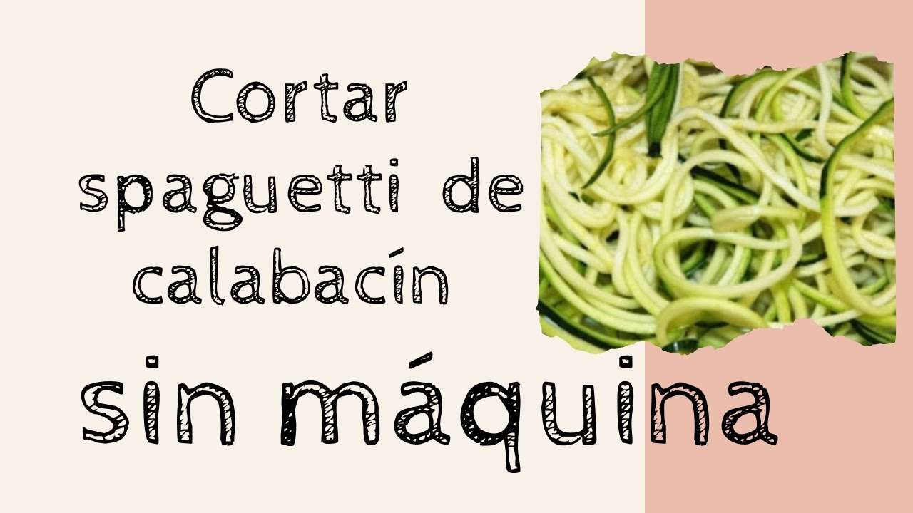 Máquina Para Hacer Espaguetis De Calabacín - Restaurant Italia