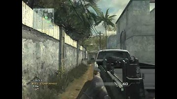 MW3: Guy Survives Being stuck by semtex and epic predator escape