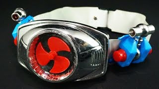 スカイライダー 変身ベルト 光らないけど手動で回るw Sky Rider Henshin Belt