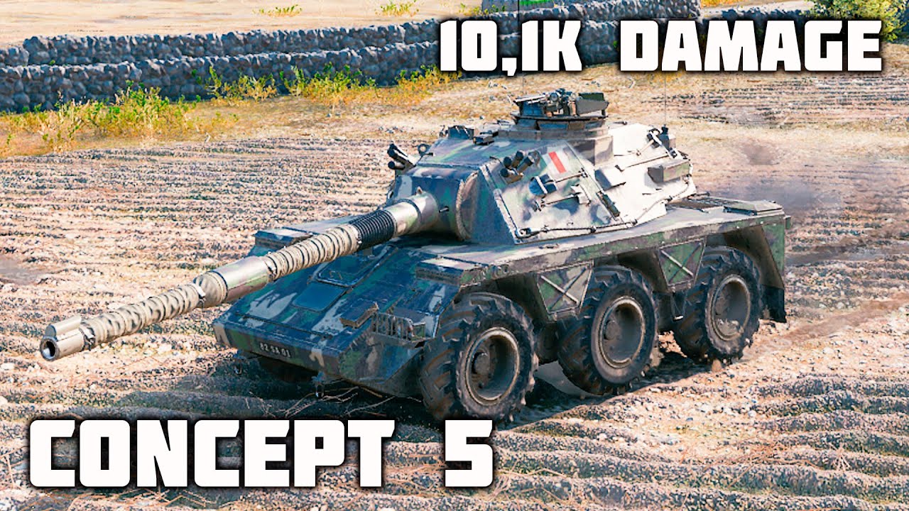 Concept 5 WoT – 6Kills, 10,1K Damage