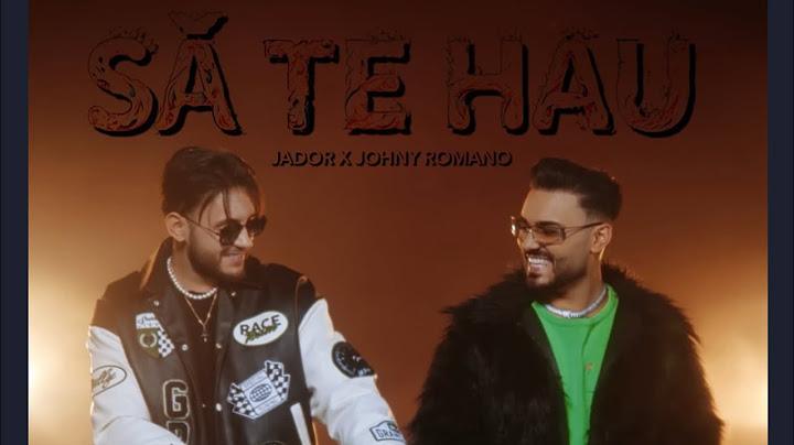 Jador feat. Johny Romano - Sa Te Hau (Slowed)
