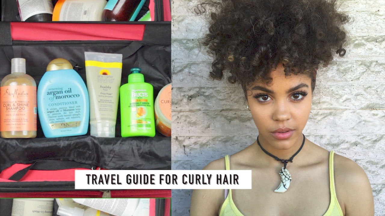 curly girl travel tips