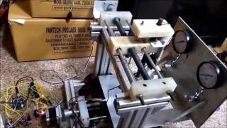 construction and working of cartesian robot based on vision as input