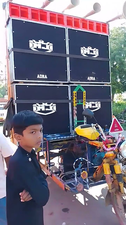 Boom Boom Bass ! Dj sound box🔊🔥 #Mj_Adra