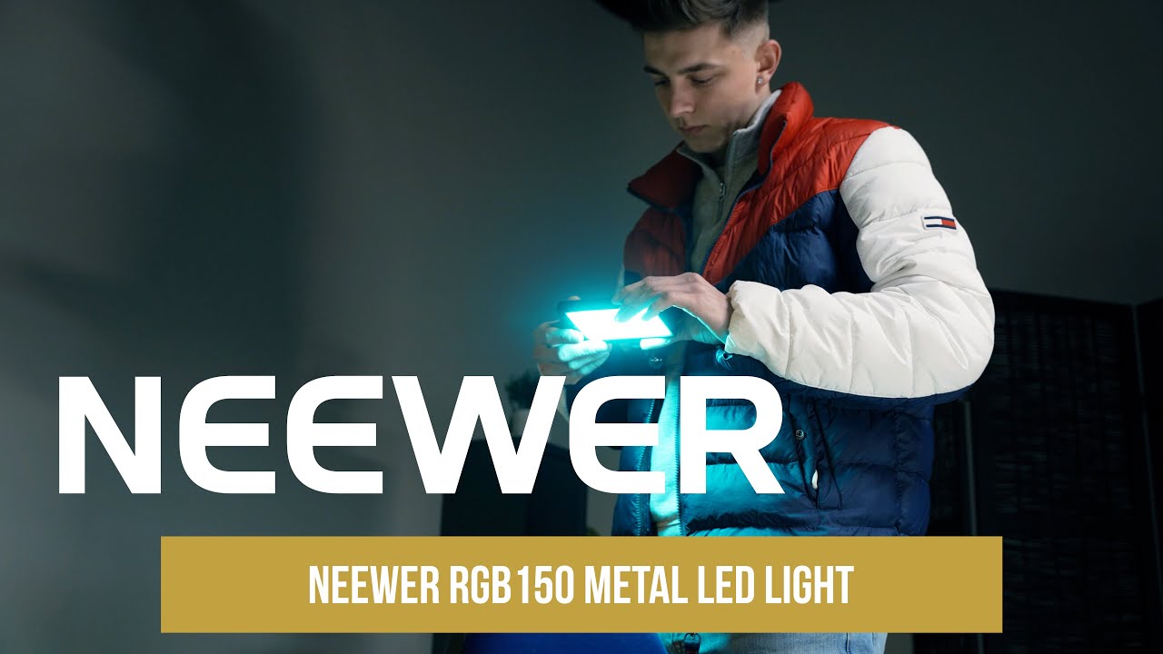 Introducing the Neewer RGB150 Metal LED Light
