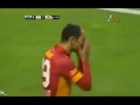 Braga 1-2 Galatasaray Geniş Özet Şampiyonlar Ligi 6 Aralık 2012