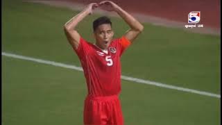 Rizky Ridho (5) vs Thailand• Defensive Skills And Performance For Indonesia National Football Team