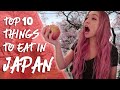 Top 10 Things I miss eating in Japan