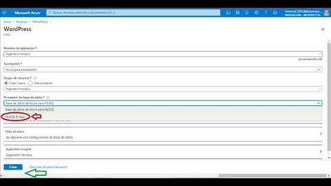 Video 01 WordPress y Azure