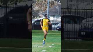 15-year-old Joseph Suaalii before making the Wallabies