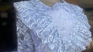 HOW TO CUT AND SEW CLOTHES FOR A DECEASED WOMAN