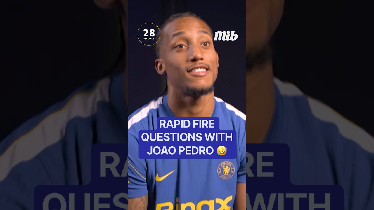 JOAO PEDRO BACKS HIMSELF TO PLAY EVERY POSITION ON THE PITCH 😅💙