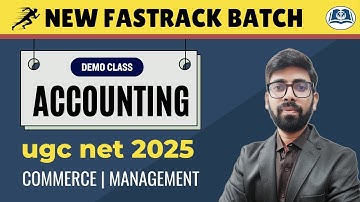 Accounting Demo Class | Live Fastrack Revision Course | December 2025 | Commerce | Management