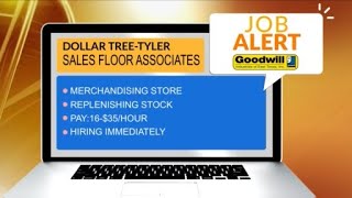JOB ALERT: Dollar Tree in Tyler needs Sales Floor Associates