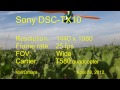 Flight tests Sony DSC-TX10 on T580 quadcopter