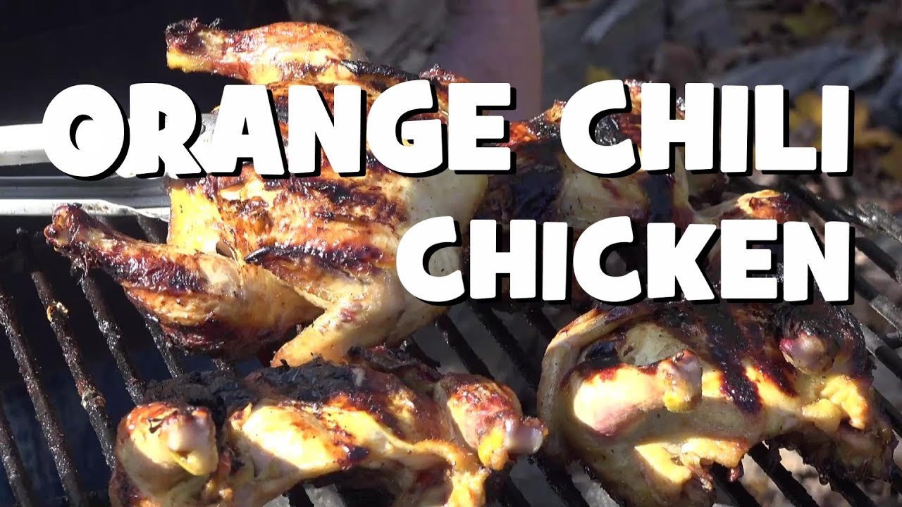 How to BBQ Orange Chili Chicken | Recipe | BBQ Pit Boys