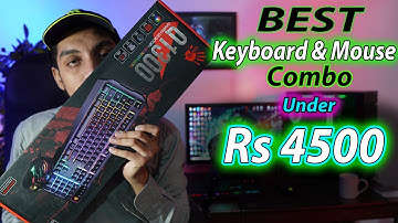 Best Keyboard & Mouse Combo Under Rs 4500 ?  |  Bloody Q1300 Review