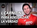 L Carnitina para adelgazar, todo lo que necesitas saber - Funele