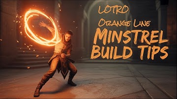 LOTRO: MINSTREL (orange line) Traits, LI