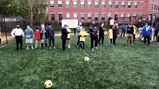 Futsal Field Opens in New Brunswick