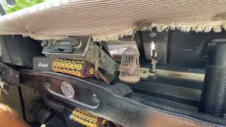 Sports Performance Land Rover Series 3 Safari Windscreen and Bamboo Roof Test Drive