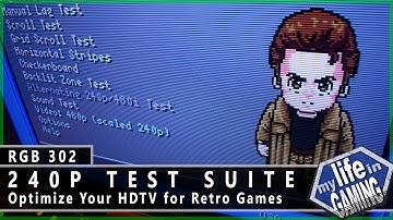 The 240p Test Suite - Optimize Your HDTV for Retro Games :: RGB302 / MY LIFE IN GAMING