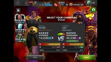 MCOC 5/65 Gladiator Hulk vs Dormammu War Boss