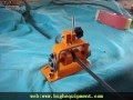 hand operated Scrap Cable Wire Stripper,manual copper wire stripping and peeling machine