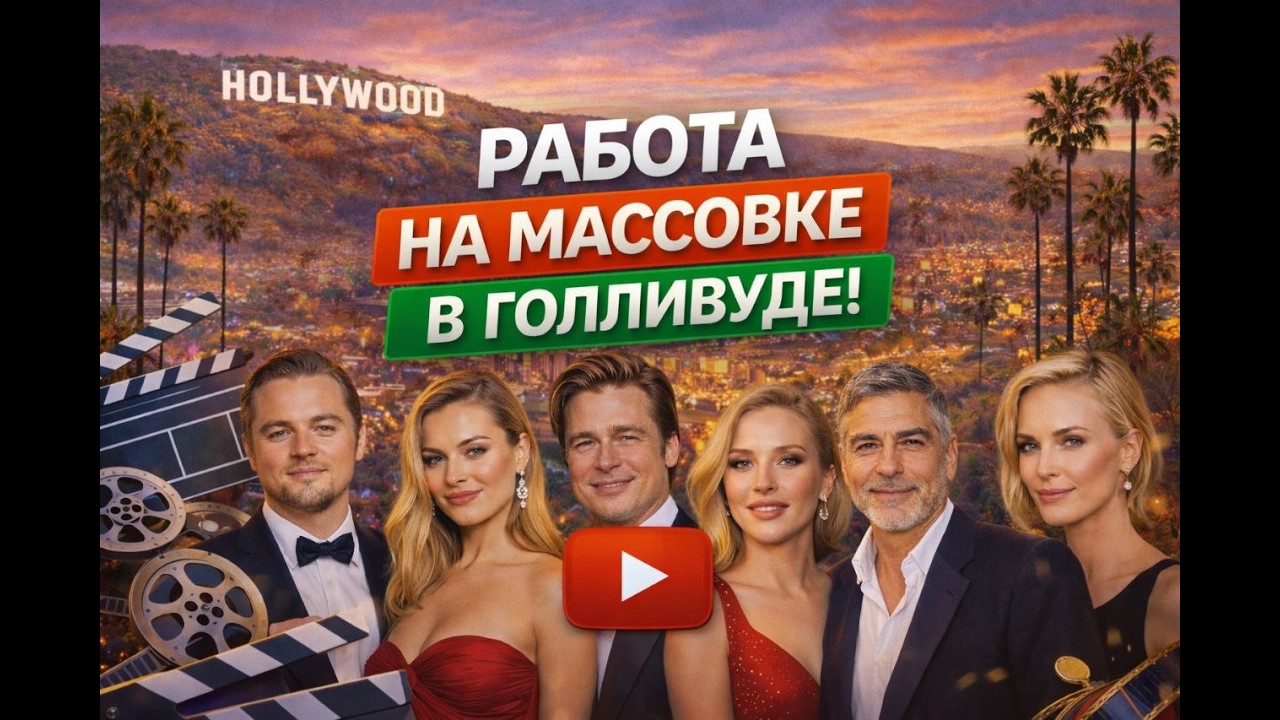 Работа на Массовке в США: в чем ее достоинства и недостатки? Как начать работать? Сколько платят?