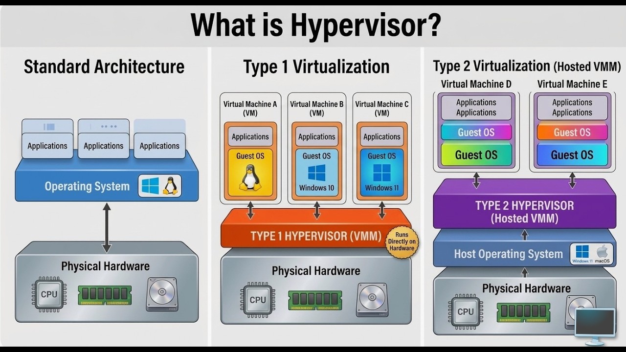 What is Hypervisor in the Operating System? - YouTube