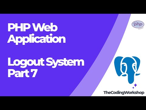 Implementing Logout System in Object Orientated Programming - Building a PHP Application Part 7