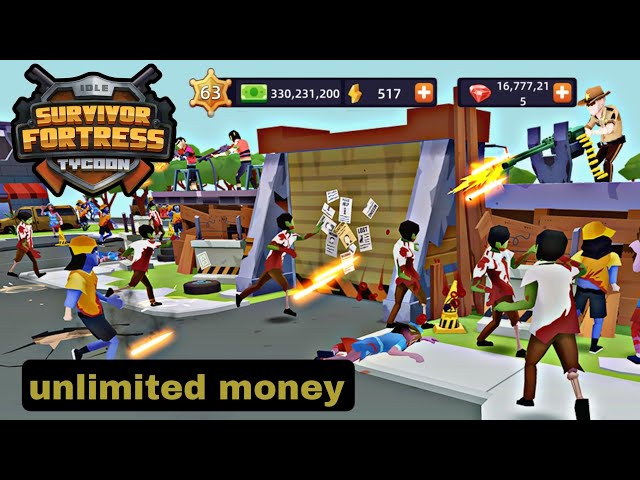 Idle Survivor Fortress Tycoon Mod apk [Unlimited money] download