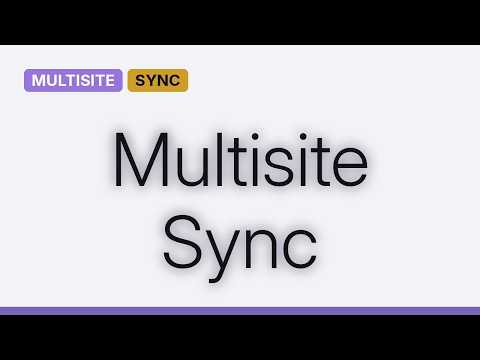 Wordpress: Multisite - How sync posts to multi sites