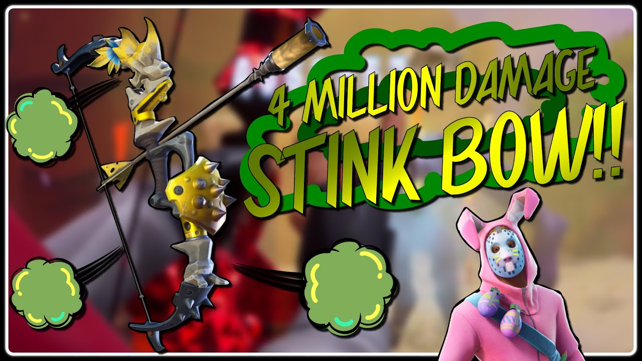 THE PRIMAL STINK BOW CAN DEAL CRAZY DAMAGE!! Perks & Loadout // Fortnite: Save The World