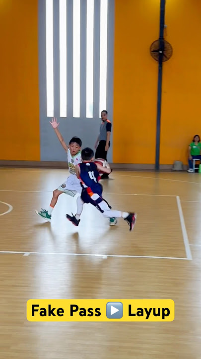 How to score easy points in basketball 🏀 9 Years Old Tips and Tricks #hooper #lebron #balling