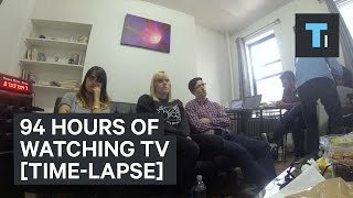 94 Hours Of Watching Tv Time-Lapse