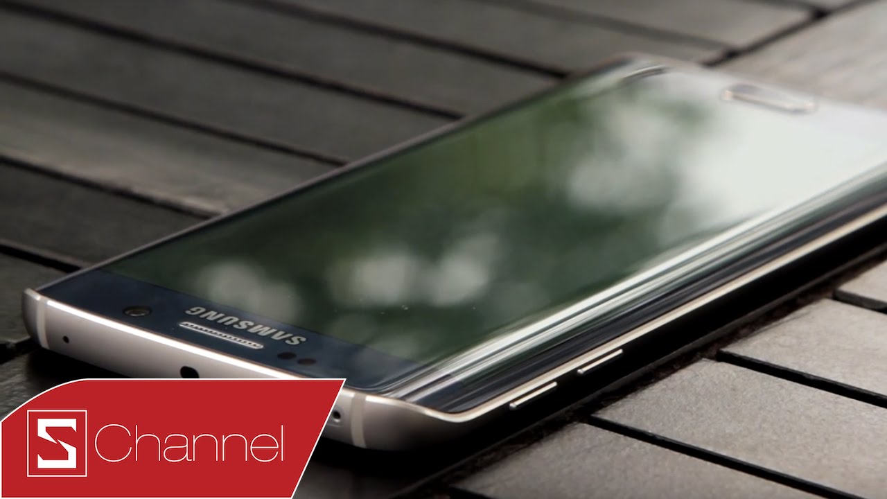 Schannel – Mở hộp Galaxy S6 Edge chính hãng màu xanh đen