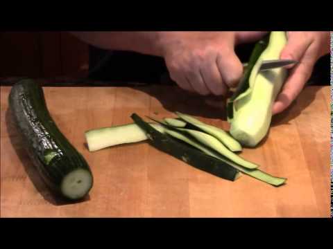 Greek Dinner Part 1 Cucumbers - YouTube