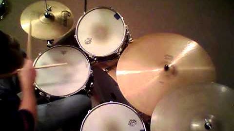 Jon Biggs Pork Pie Drums " Dirty World " - drum cover