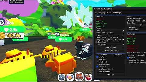 Pet Legacy Script | AuFarm,AutoEgg,Wevhook