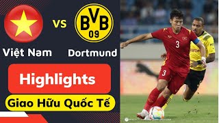 Highlights Việt Nam vs Dortmund | Tiến Linh, Tuấn Hải tỏa sáng rực rỡ - VN đè bẹp Dortmund