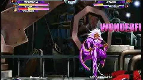 MvC2 Online (360): Brett (MSP) vs Red Carnage (MSP) 3 .:4.28.10:.