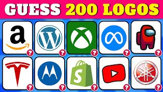 Guess the Logo in 3 Seconds | 200 Famous Logos | Logo Quiz 2024 screenshot 3