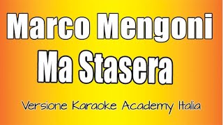 Marco Mengoni  - Ma stasera (Versione Karaoke Academy Italia) Resimi